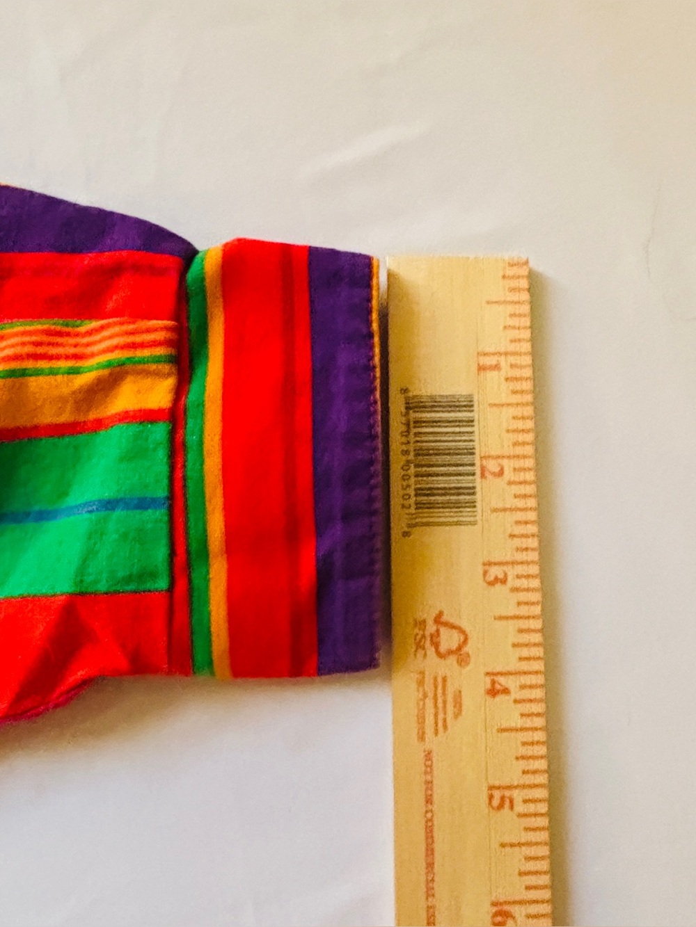 Roughrider Circle Y Button Up Shirt Vintage 100% Cotton Colorful Women’s - Picture 12 of 14